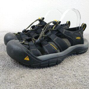 Keen Newport H2 Sandals Mens Size 9 Shoes Waterproof Slingback Hiking Black